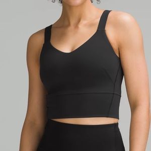 NWOT Lululemon Wunder Train Straight Straight Tank - Black